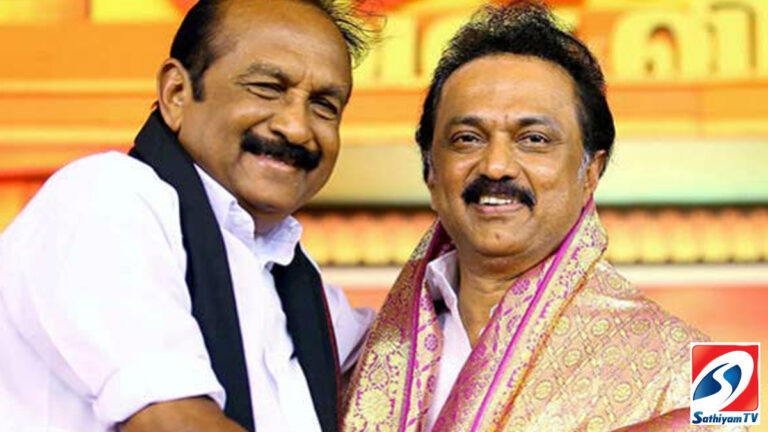 மு.க ஸ்டாலின் தலைமையில் பொற்கால ஆட்சி நடக்கிறது : வைகோ பேட்டி