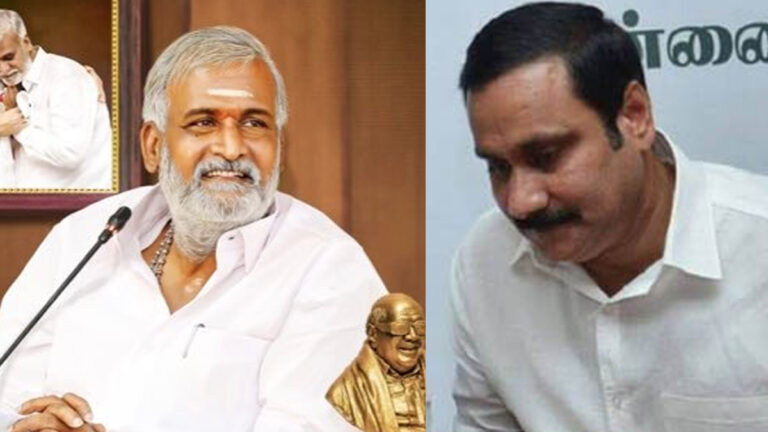 மத்திய அரசுக்கு மண்டியிடுவதுதான் கோழைத்தனம் – அன்புமணிக்கு அமைச்சர் சேகர்பாபு பதிலடி