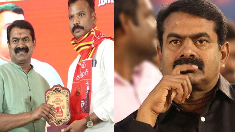 சீமானுக்கு அடி மேல் அடி…கட்சியில் இருந்து மாவட்ட செயலாளர் விலகல்