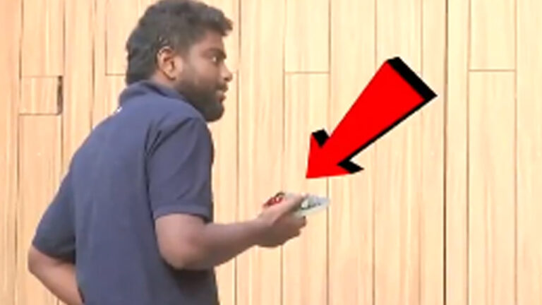 விஜய் வீட்டிற்குள் செருப்பு வீசிய நபரால் பரபரப்பு