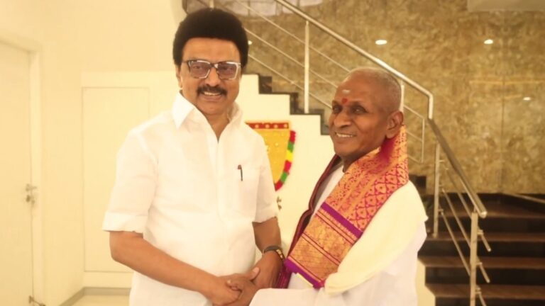 இளையராஜாவுக்கு தமிழக அரசு சார்பில் பாராட்டு விழா