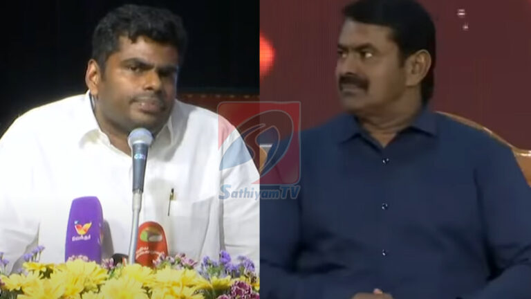 “போர்க்களத்தில் நிற்கும் தளபதி”…சீமானை புகழ்ந்து தள்ளிய அண்ணாமலை