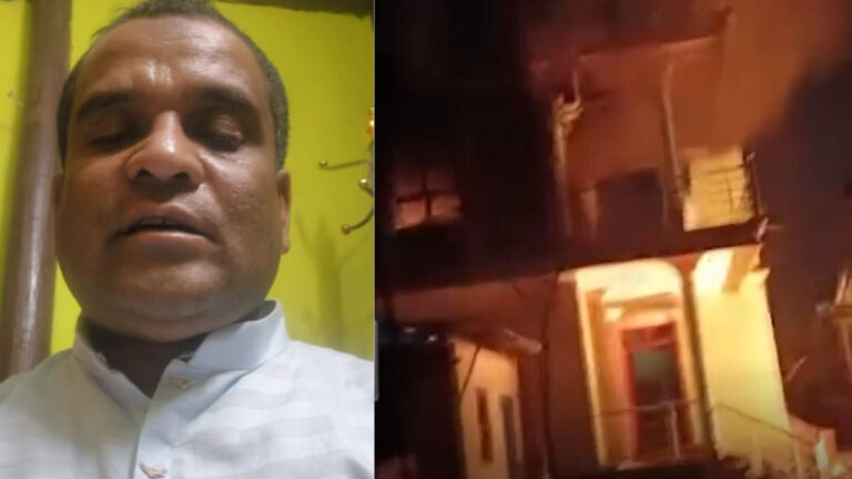 மணிப்பூர் பாஜக தலைவர் வீட்டுக்கு தீ வைத்த மர்ம நபர்கள்