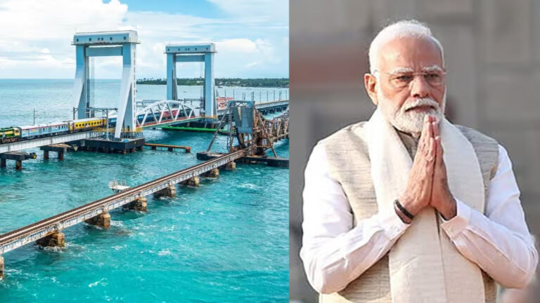 நாளை பாம்பன் பாலத்தை திறந்து வைக்கிறார் பிரதமர் மோடி