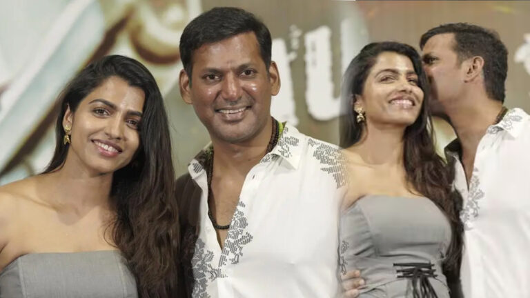 கோலிவுட்டின் ‘தீராத விளையாட்டு பிள்ளை’ விஷாலுக்கு இப்படி ஒரு காதலா? தன்ஷிகா இத்தனை வயது இளையவரா?