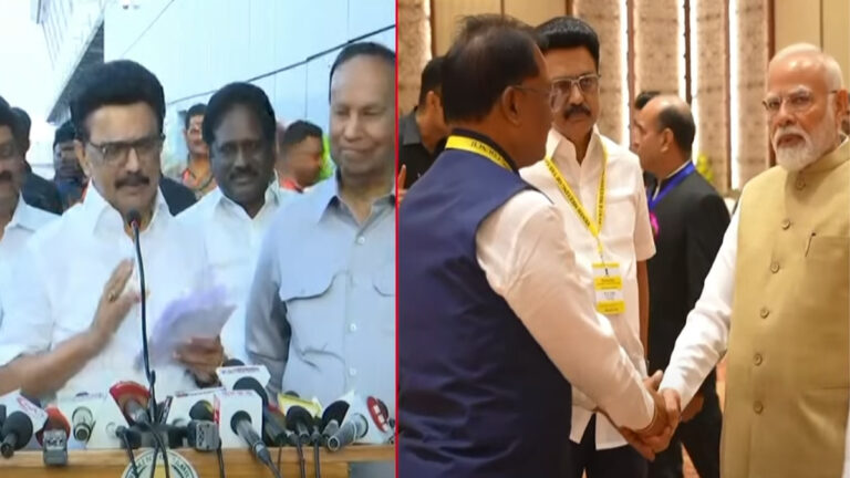 பிரதமர் மோடியிடம் பேசியது என்ன? – முதலமைச்சர் மு.க ஸ்டாலின் பேட்டி