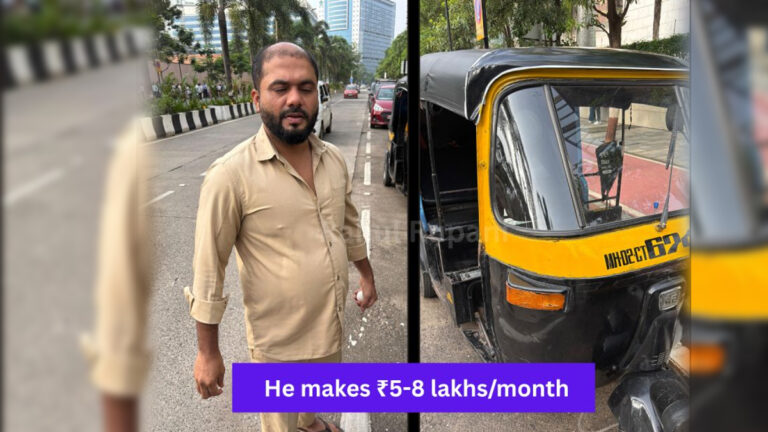நின்றுகொண்டே ரூ.5 – 8 லட்சம் ‘சம்பாதிக்கும்’ Auto டிரைவர்