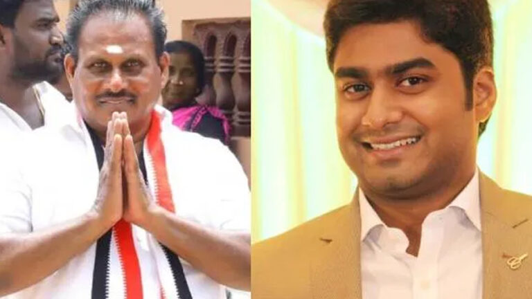 பணமோசடி வழக்கில் அதிமுக முன்னாள் அமைச்சரின் மகன் கைது