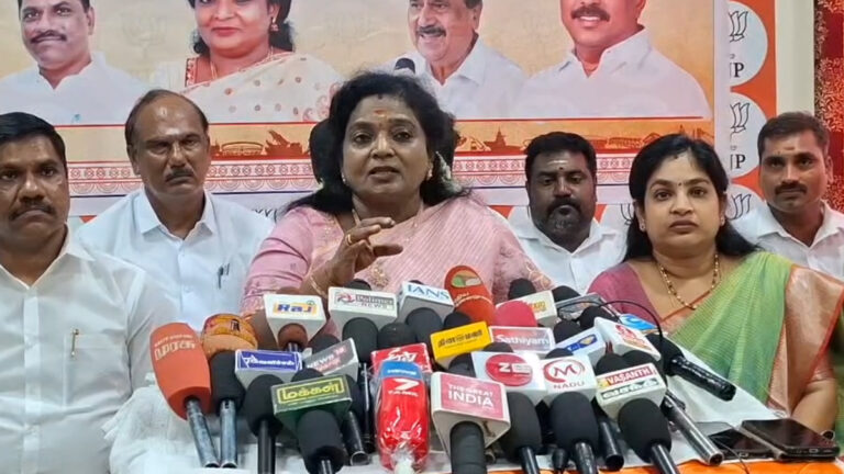 “எவ்வளவு நல்லது செய்தாலும் குற்றம் சொல்கிறார்கள்” – தமிழிசை சௌந்தரராஜன் பேட்டி