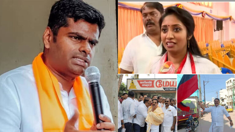 அவர் திமுக பிரமுகரின் மனைவி : அண்ணாமலை கடும் கண்டனம்